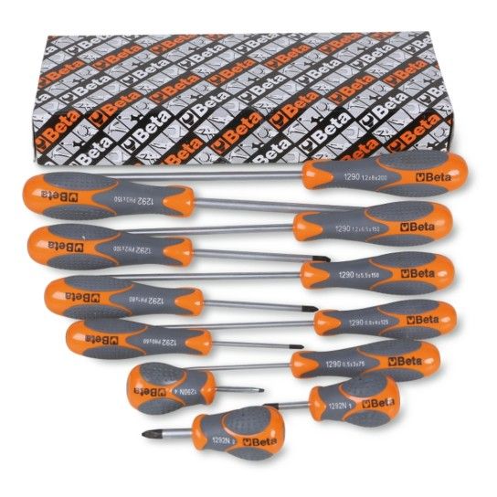 BETA Jogo de 12 chaves de parafusos (refa. 1290, 1292, 1290N, 1292N)