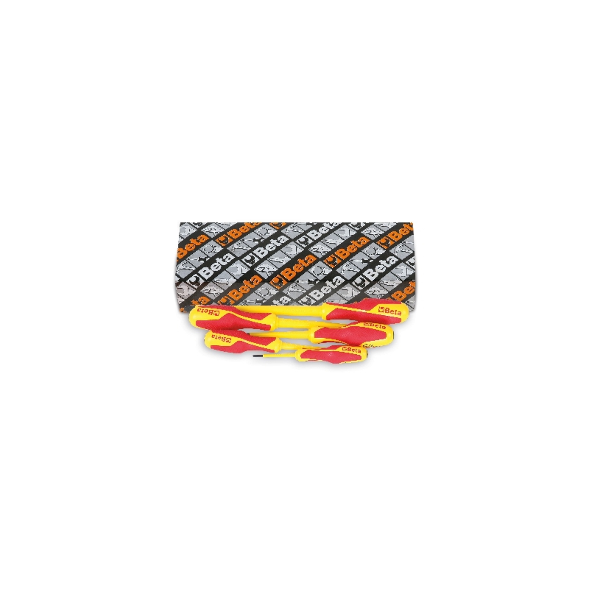 BETA Jogo de 5 chaves para parafusos de perfil Phillips� (refa. 1272MQ)
