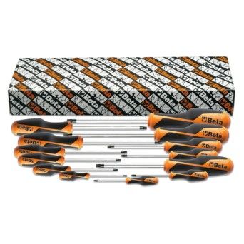BETA Jogo de 13 chaves para parafusos de perfil Torx, com punhos (artigo 1267TX)