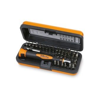 BETA Punho bi-material para micro-chaves com 36 pontas intermutveis de 4 mm e extenso magntica