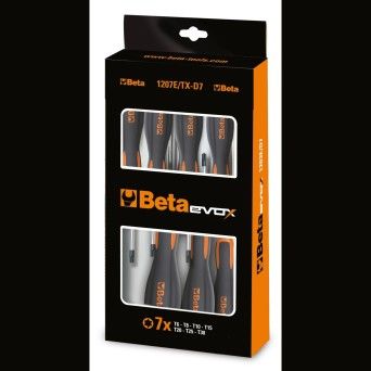 BETA Jogo de 4 chaves para parafusos de perfil Torx