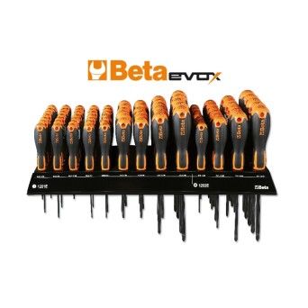 BETA Expositor de parede com 82 chaves de parafuso