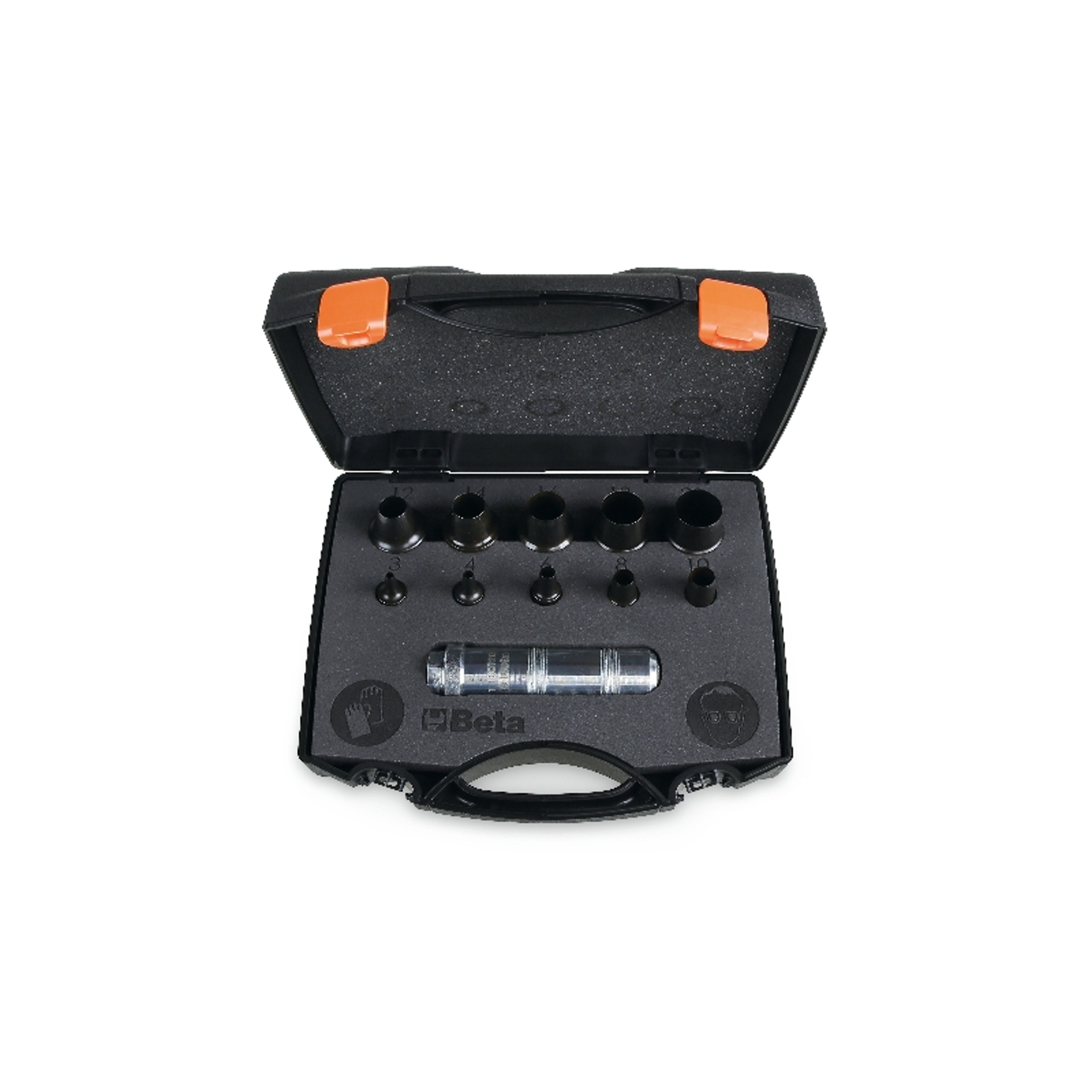 BETA Sortido de 10 pun��es, 3 a 20 mm, e 1 acess�rio