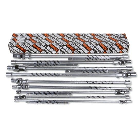 BETA Jogo de 9 chaves de caixa com cardan e cabo em T, para parafusos com perfil Torx (refa. 952FTX