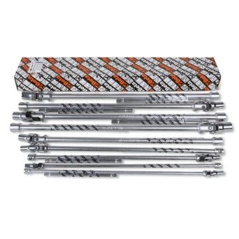 BETA Jogo de 9 chaves de caixa com cardan e cabo em T, para parafusos com perfil Torx (refa. 952FTX