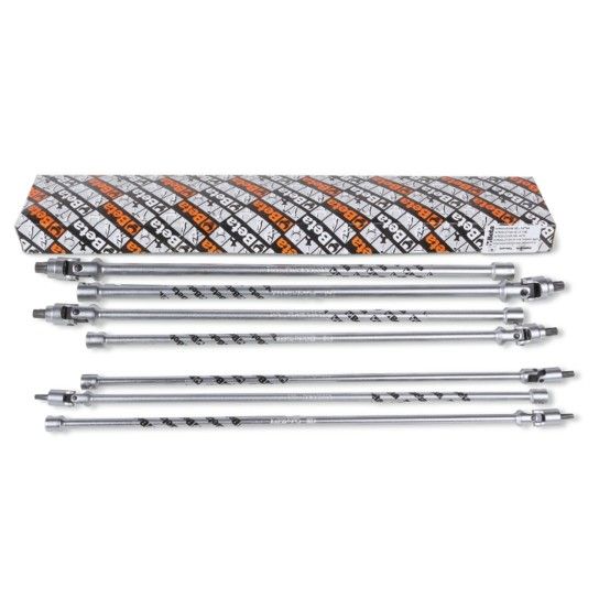 BETA Jogo de 8 chaves em T com macho de perfil Torx articulado (refa. 953TX)