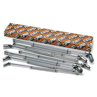 BETA Jogo de 7 chaves de caixa hexagonais com cardam e cabo em T (refa. 952)