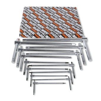 BETA Jogo de 14 chaves em T com macho hexagonal articulado (refa. 951)