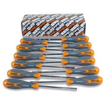 BETA Jogo de 12 chaves de caixa punho bi-material (refa. 943BX)