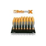 BETA Expositor de parede com 43 chaves de caixa com punho, srie curta