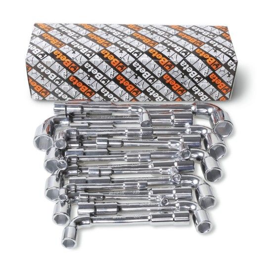 BETA Jogo de 17 chaves de cachimbo hexagonal (refa. 933)