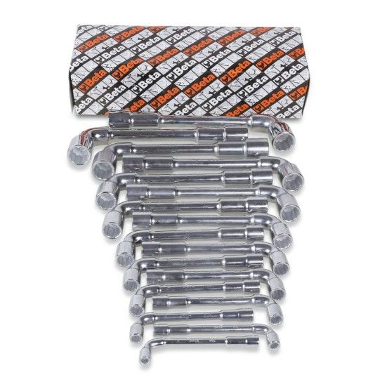 BETA Jogo de 17 chaves de cachimbo 6 faces/12 faces (refa. 932)