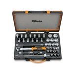 BETA Jogo com 20 chaves de caixa, 13 pontas e 5 acess�rios