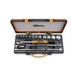 BETA Jogo com 12 chaves de caixa e 5 acessórios BETA Jogo com 12 chaves de caixa e 5 acessórios