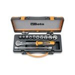 BETA Jogo com 10 chaves de caixa de 12 faces e 2 acess�rios