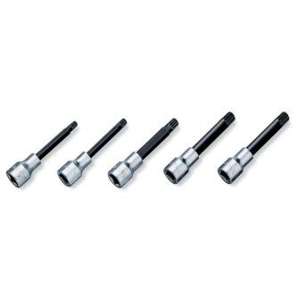 BETA Jogo de 5 chaves de caixa com ponta macho de perfil XZN� (refa. 920XZN) sobre suporte