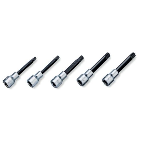 BETA Jogo de 5 chaves de caixa com ponta macho de perfil XZN� (refa. 920XZN) sobre suporte