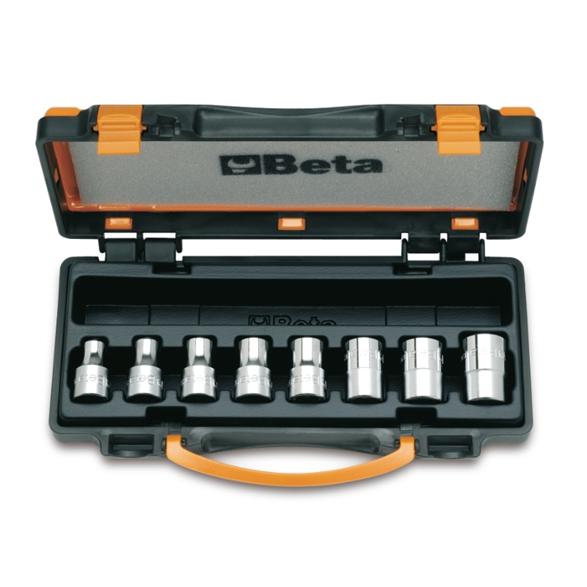 BETA Jogo de 8 chaves de caixa para parafusos de perfil Torx� (refa. 920FTX) em caixa
