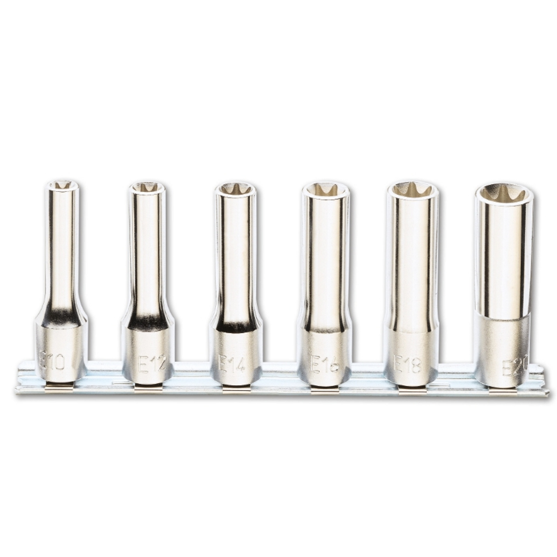 BETA Jogo de 6 chaves de caixa s�rie longa para parafusos de perfil Torx� (refa. 920FTX/L) sobre sup