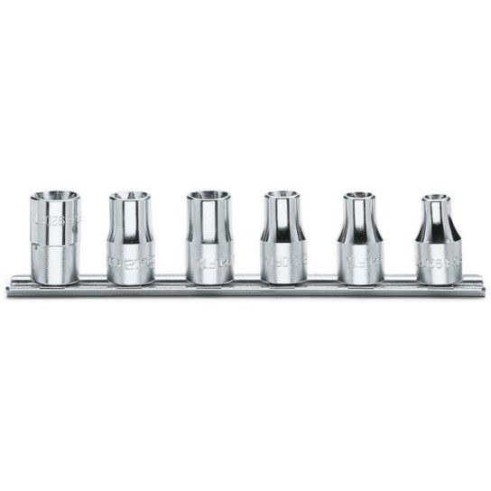 BETA Jogo de 6 chaves de caixa para parafusos de perfil Torx� (refa. 920FTX) com suporte