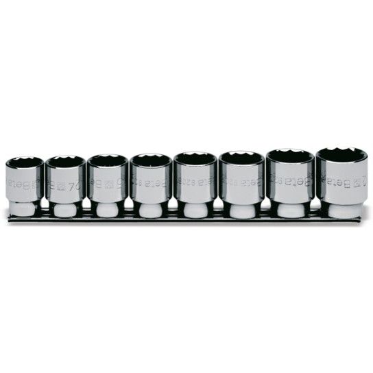 BETA Jogo de 8 chaves de caixa, boca de 12 faces (refa. 920B) sobre suporte