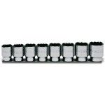 BETA Jogo de 8 chaves de caixa, boca de 12 faces (refa. 920B) sobre suporte