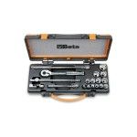 BETA Jogo com 13 chaves de caixa de 12 faces e 5 acess�rios