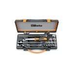 BETA Jogo com 13 chaves de caixa de 12 faces e 5 acess�rios