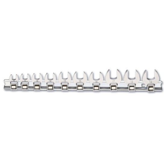 BETA Jogo de 10 chaves p� de galo quadra f�mea de 3/8