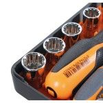 BETA Jogo de 11 chaves de caixa, 21 bits e 7 acess�rios