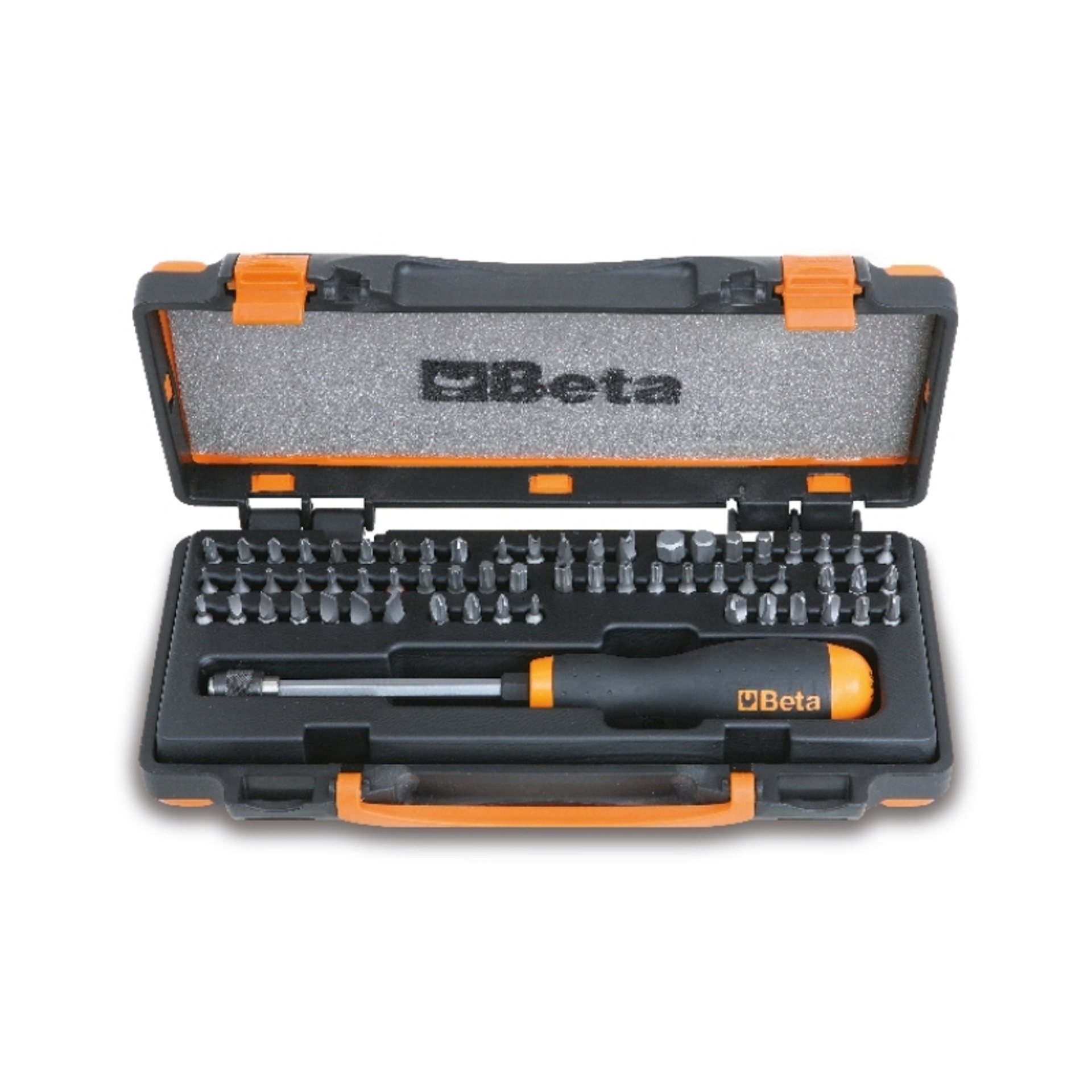 BETA Jogo de 61 pontas com porta-pontas magn�tico com desengate r�pido (refa. 861LP, 861PE, 861PH, 8
