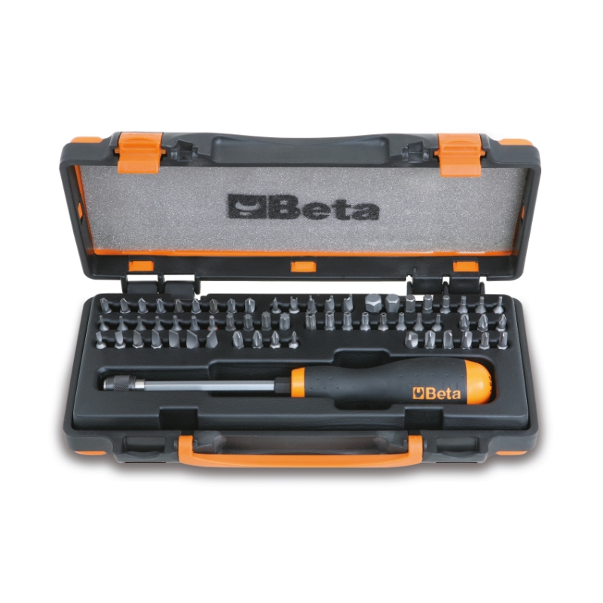 BETA Jogo de 61 pontas com porta-pontas magn�tico com desengate r�pido (refa. 861LP, 861PE, 861PH, 8