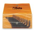 BETA Jogo com 13 chaves macho para parafusos com cabea Torx (refa. 97TX) em bolsa