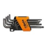 BETA Jogo de 8 chaves macho com cabea esfrica para parafusos de perfil Torx