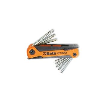 BETA Jogo de 7 chaves macho para parafusos perfil Torx