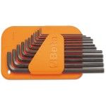 BETA Jogo com 12 chaves macho hexagonal srie longa (refa. 96L) com suporte