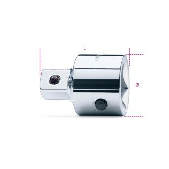 BETA Redução quadra fêmea de 1" para quadra macho de 3/4” BETA Redução quadra fêmea de 1" para quadra macho de 3/4”