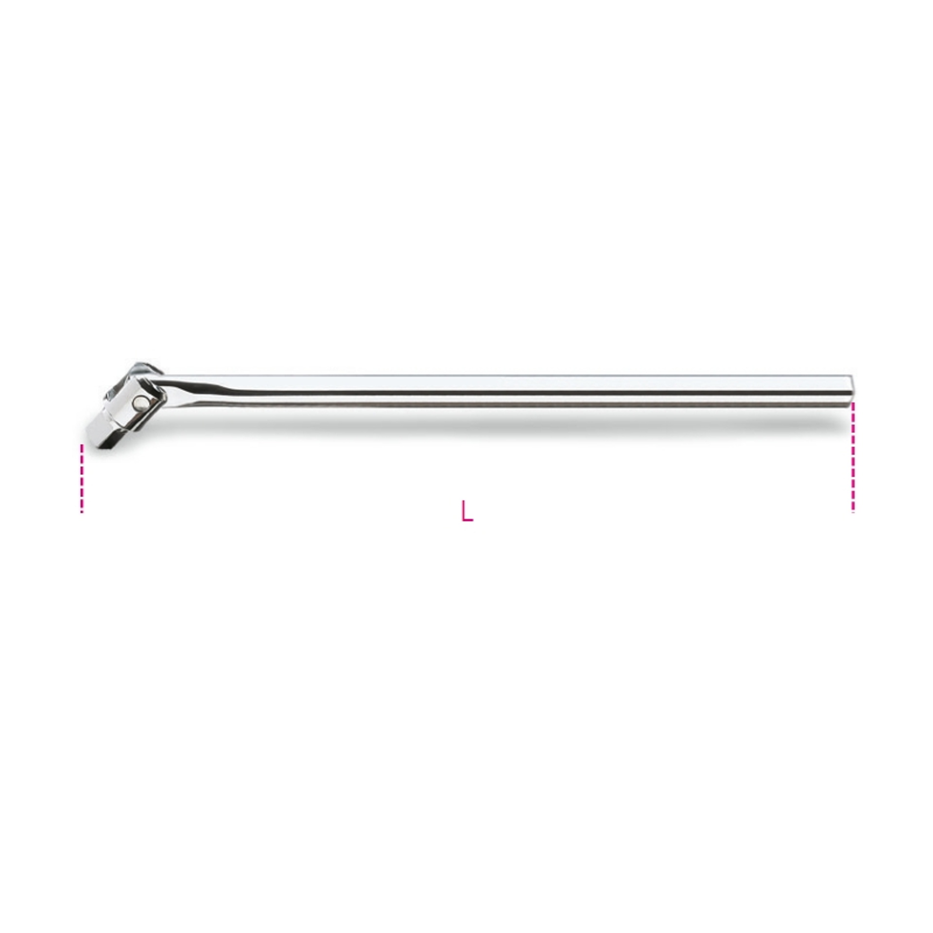 BETA Cabo articulado, quadra de 3/4� com punho