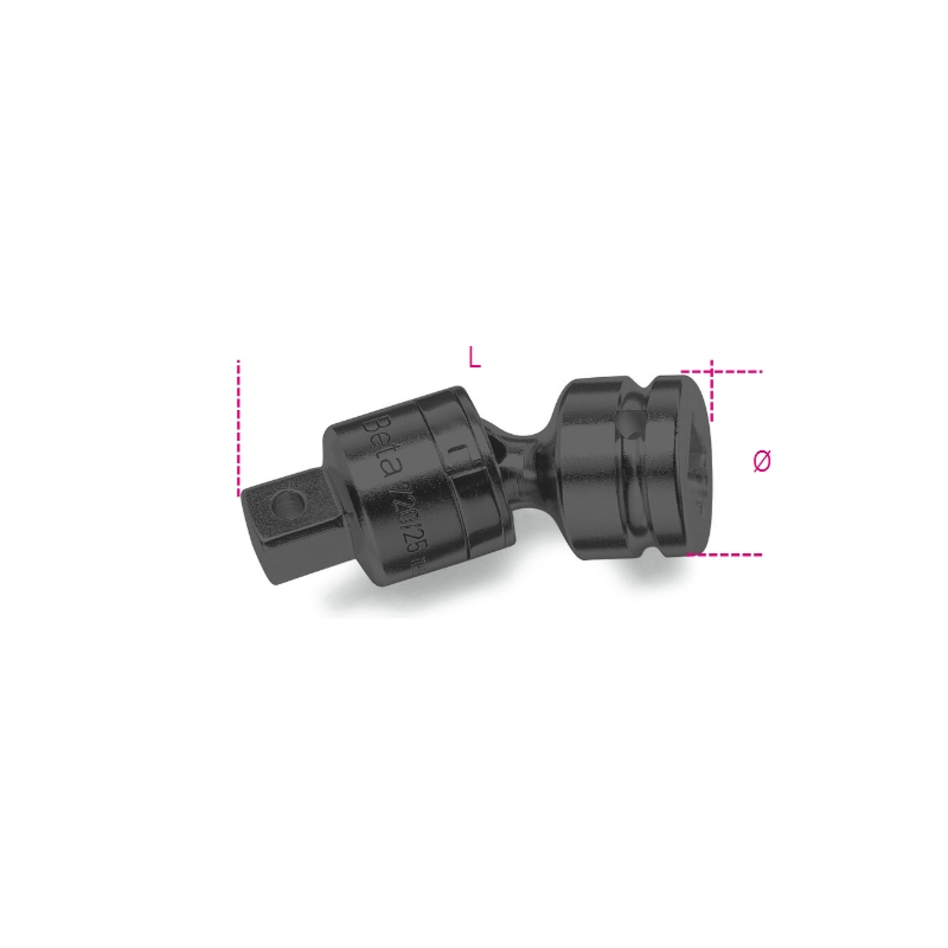 BETA Cardan com quadras macho e fêmea de 3/4” BETA Cardan com quadras macho e fêmea de 3/4”