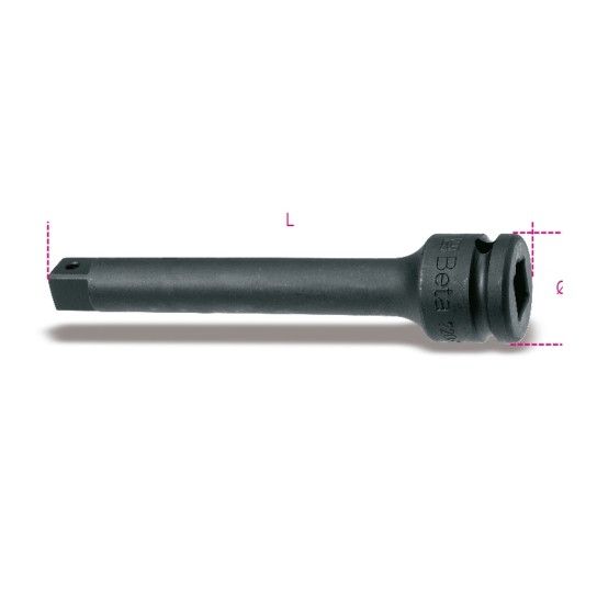 BETA Extenses com quadras macho e fmea de 3/4