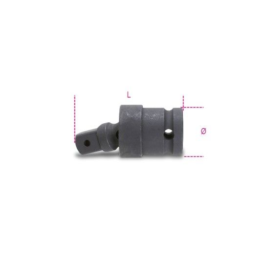 BETA Cardan com quadras macho e fmea de 1/2