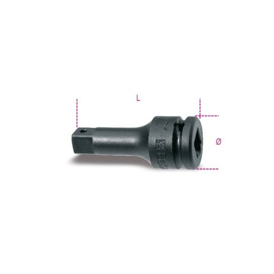BETA Extenses com quadras macho e fmea de 1/2