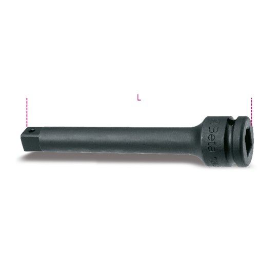 BETA Extenso com quadras macho e fmea de 1/2