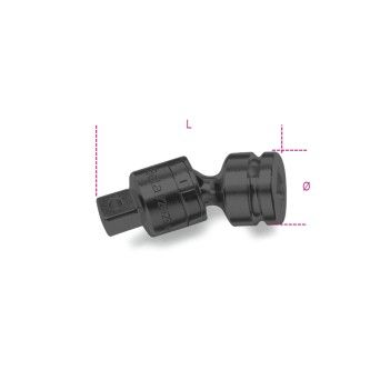 BETA Cardan com quadras macho e fmea de 3/8