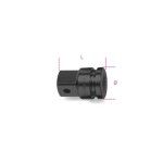 BETA Adaptador quadra f�mea de 1/2� para quadra macho de 3/4�