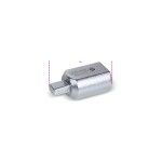 BETA Adaptador com quadra retangular f�mea (14x18 mm) e macho (9x12 mm)