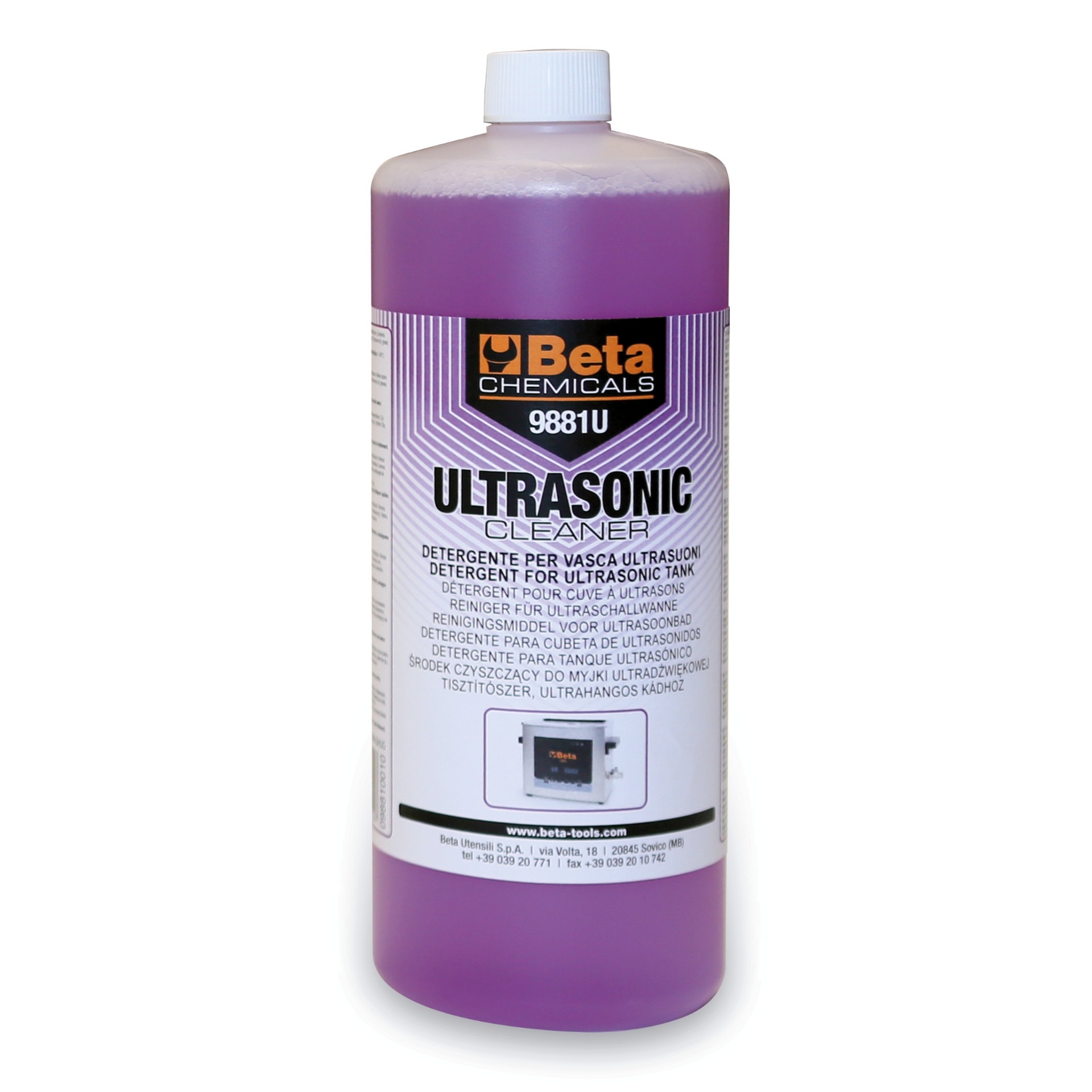 BETA Detergente industrial alcalino para tanque de limpeza com ultrasons