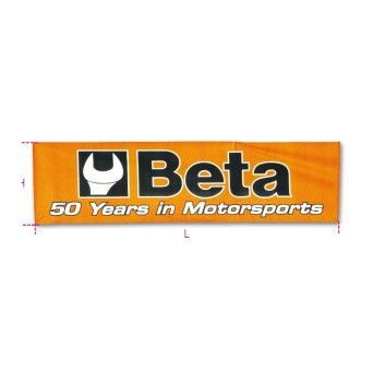 BETA Faixa publicitria em TNT, em mdulos de 3x0,8m