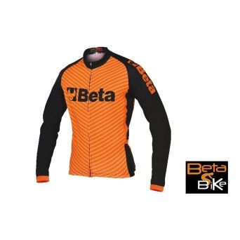 BETA Camisola de inverno, tecido respirvel, fecho eclair longo, trs bolsos posteriores, elstico e