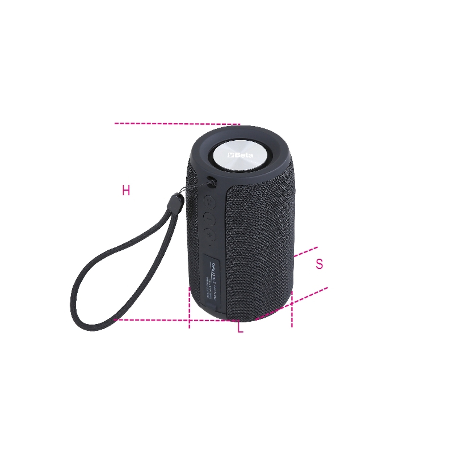 BETA Altifalante Bluetooth sem fios 5.0, portátil, 6 funções, compacto e durável, para ouvir a sua m BETA Altifalante Bluetooth sem fios 5.0, portátil, 6 funções, compacto e durável, para ouvir a sua m